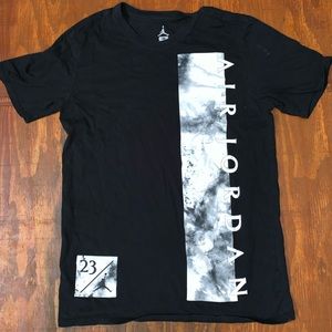 Black Ink Splotch Jordan Tee!